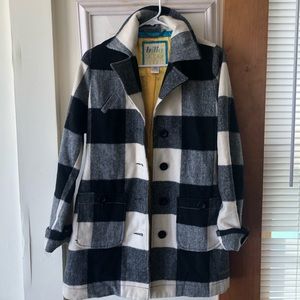 Black and white beautiful jacket